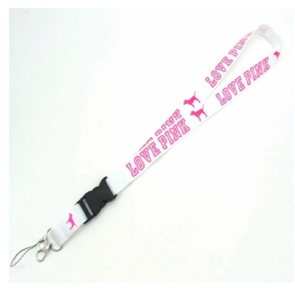 PINK Logo Lanyard